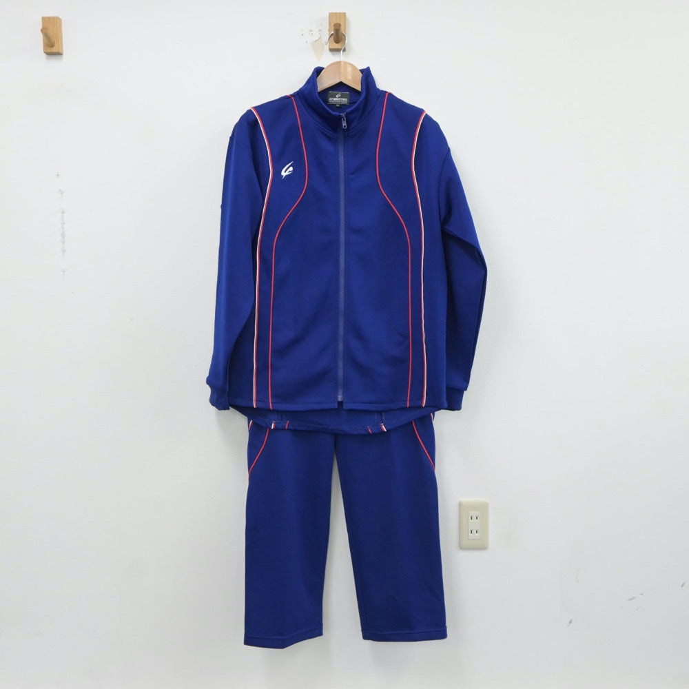 【中古】千葉県 千葉県立松戸高等学校 女子制服 2点（ジャージ 上・ジャージ 下）sf017530