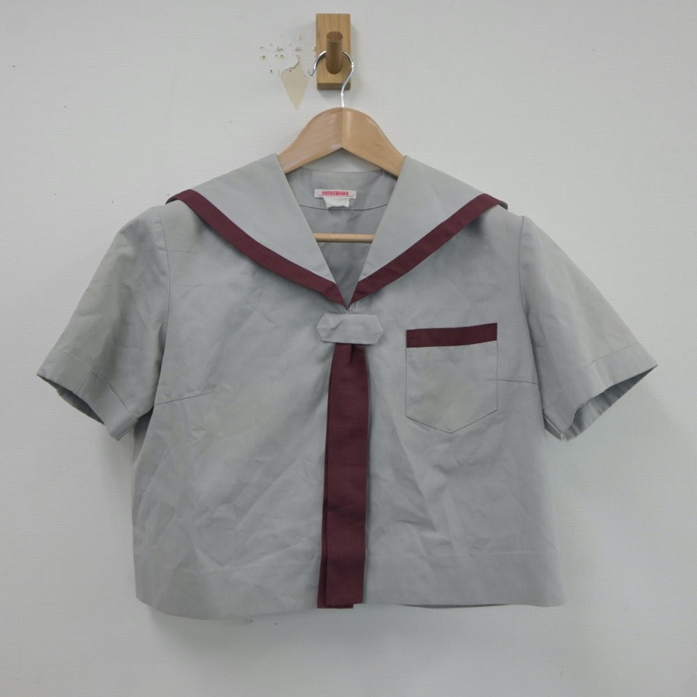 【中古】青森県 五所川原高等学校 女子制服 2点（セーラー服・セーラー服）sf017566