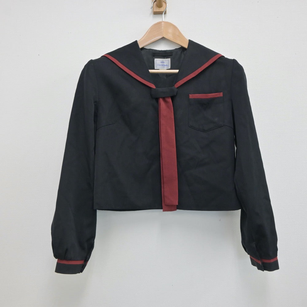 【中古】青森県 五所川原高等学校 女子制服 2点（セーラー服・スカート）sf017567