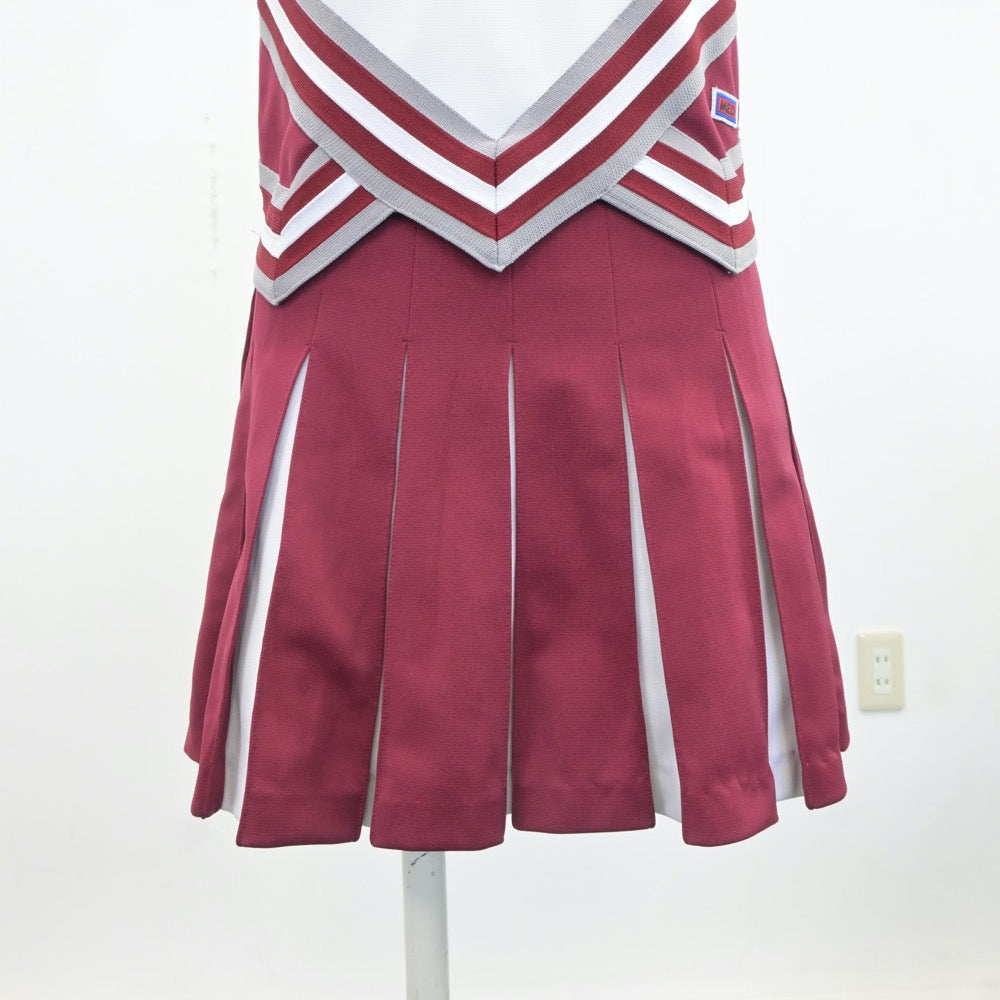 【中古】神奈川県 百合丘高等学校/チアリーディング部ユニフォーム 女子制服 2点（部活ユニフォーム 上下）sf017574