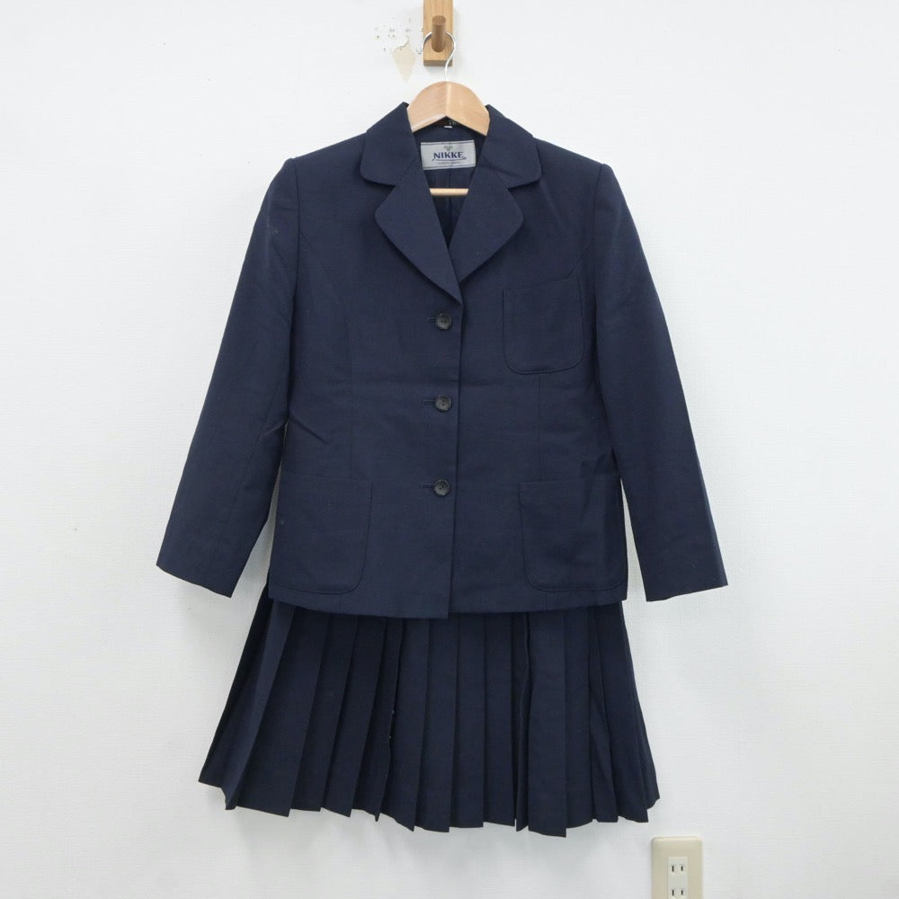 【中古】三重県 五十鈴川中学校 女子制服 2点（ブレザー・スカート）sf017575