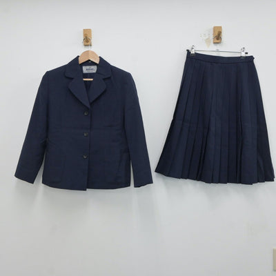 【中古】三重県 五十鈴川中学校 女子制服 2点（ブレザー・スカート）sf017575