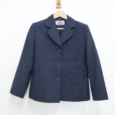 【中古】三重県 五十鈴川中学校 女子制服 2点（ブレザー・スカート）sf017575