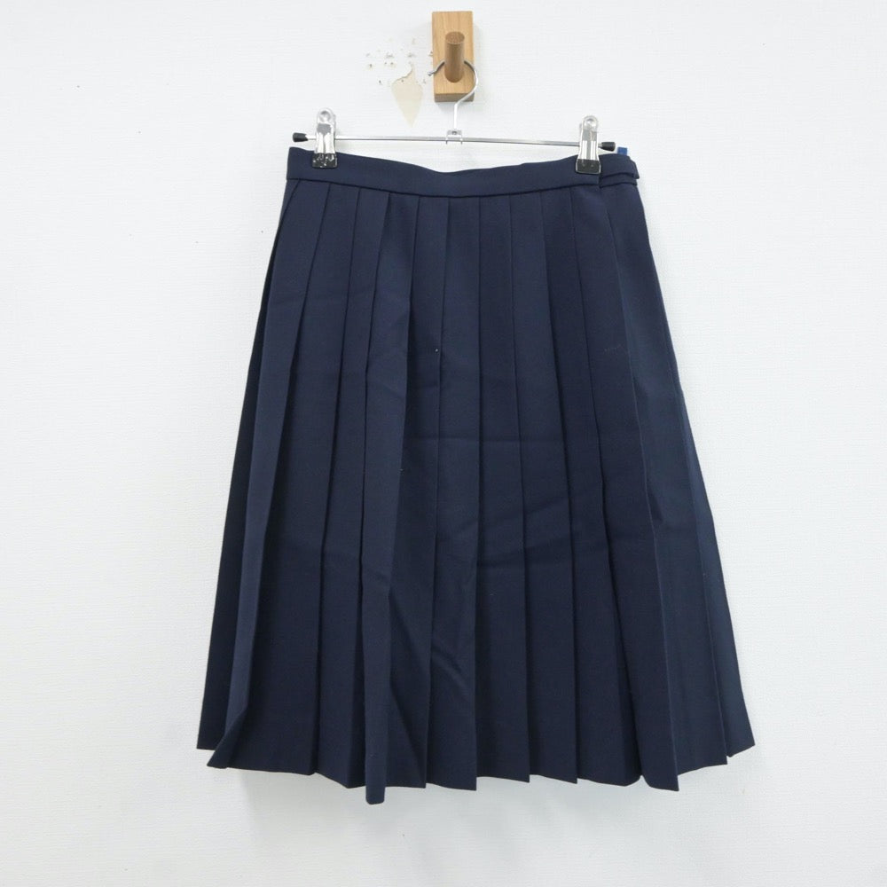 【中古】鳥取県 河北中学校 女子制服 3点（セーラー服・スカート）sf017577