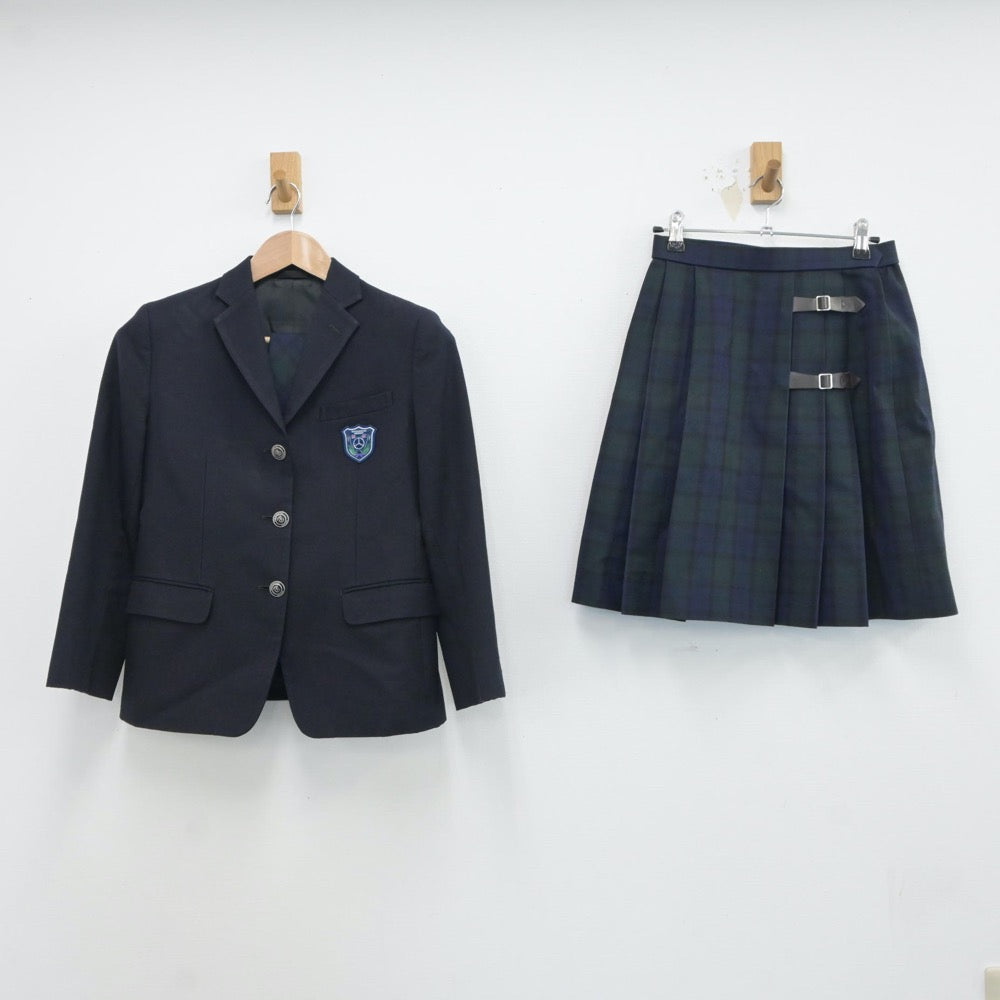 【中古】東京都 トキワ松学園高等学校 女子制服 4点（ブレザー・ニット・スカート）sf017578