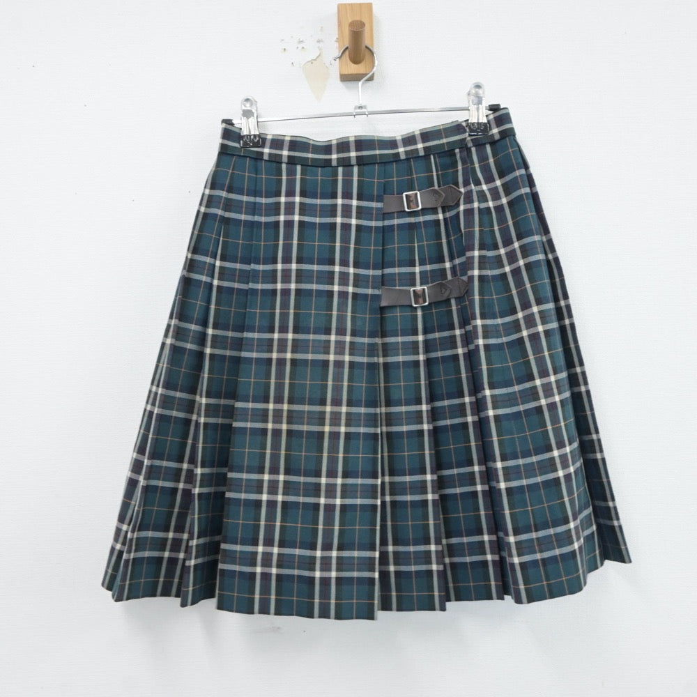 【中古】東京都 トキワ松学園高等学校 女子制服 2点（シャツ・スカート）sf017580