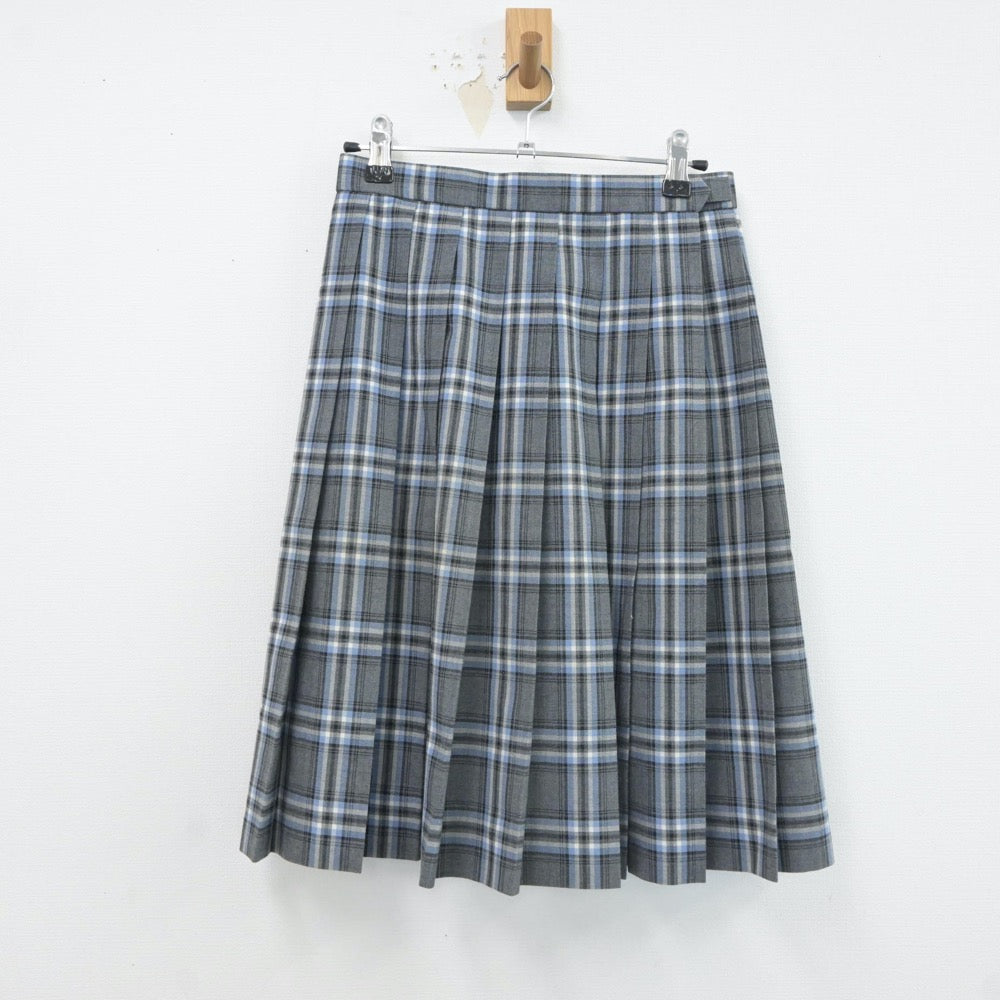 【中古】東京都 私立成立学園中学校 女子制服 3点（シャツ・スカート）sf017586