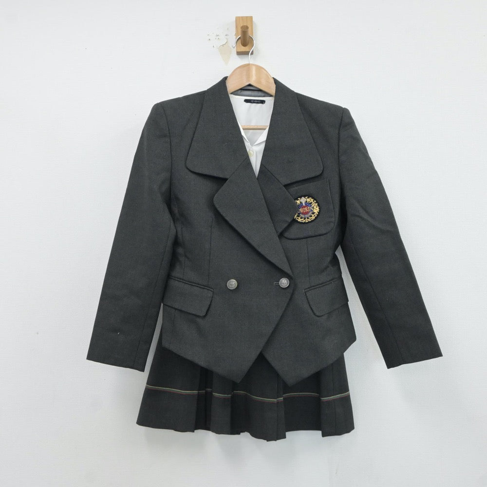 【中古】東京都 桜美林高等学校 女子制服 3点（ブレザー・シャツ・スカート）sf017589