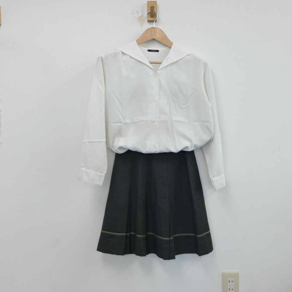 【中古】東京都 桜美林高等学校 女子制服 3点（ブレザー・シャツ・スカート）sf017589