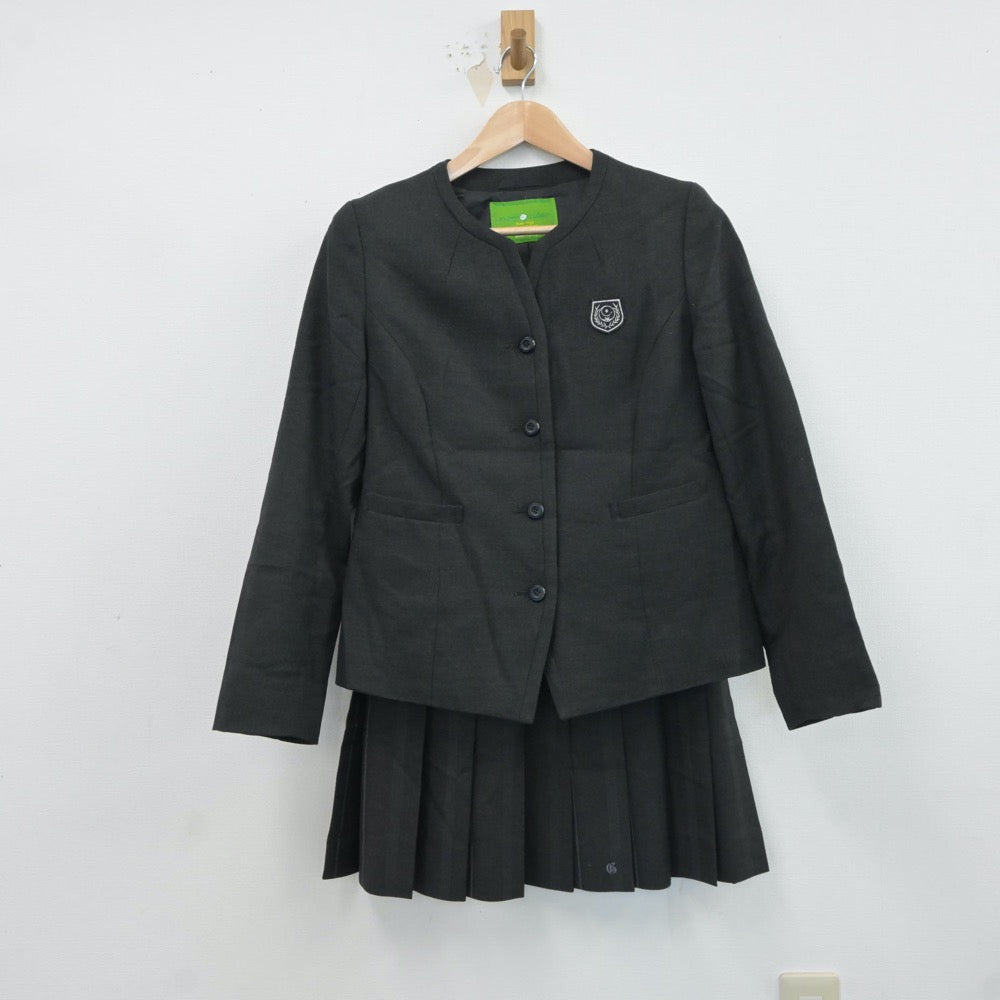 【中古】長崎県 私立長崎玉成高等学校 女子制服 4点（ブレザー・シャツ・スカート）sf017598