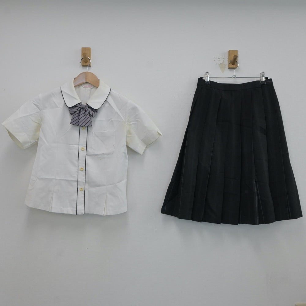 中古制服】長崎県 私立長崎玉成高等学校 女子制服 4点（シャツ・ニットベスト・スカート）sf017600【リサイクル学生服】 | 中古制服通販パレイド