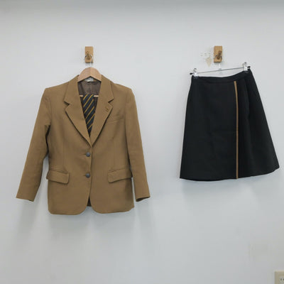 【中古】福島県 葵高等学校 女子制服 4点（ブレザー・スカート）sf017607