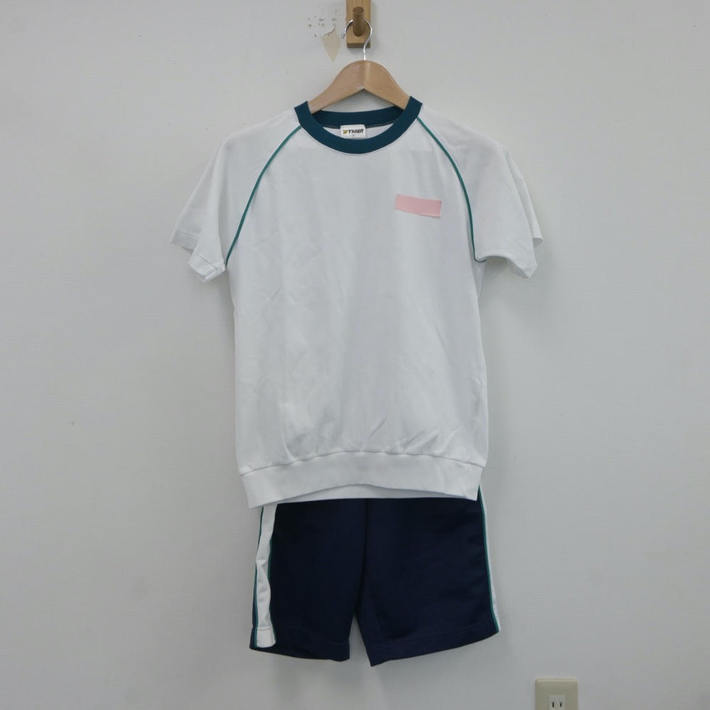 【中古】兵庫県 伊丹西高等学校 女子制服 2点（体操服 上・体操服 下）sf017608