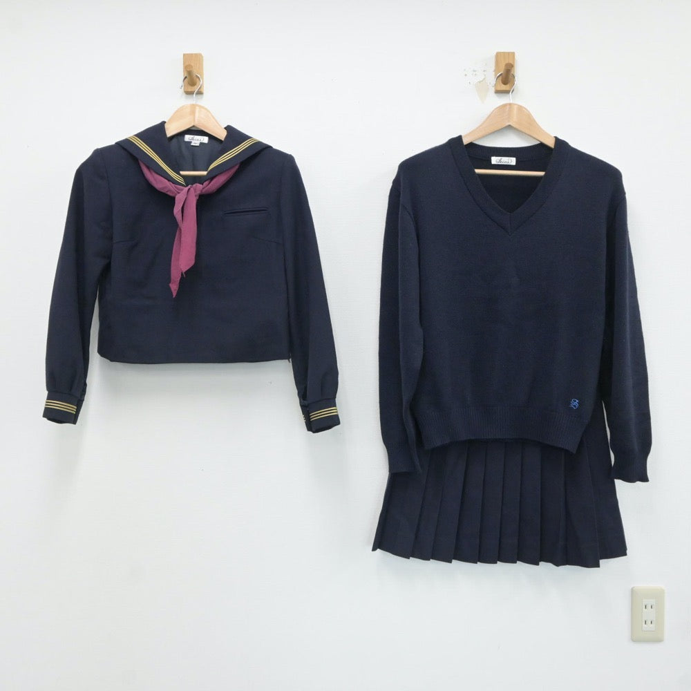中古制服】青森県 弘前学院聖愛高等学校 女子制服 4点