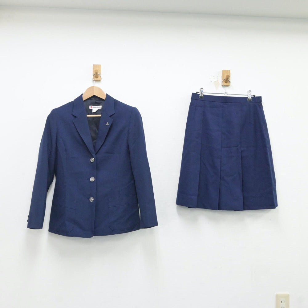 【中古】神奈川県 横浜市立奈良中学校 女子制服 2点（ブレザー・スカート）sf017633