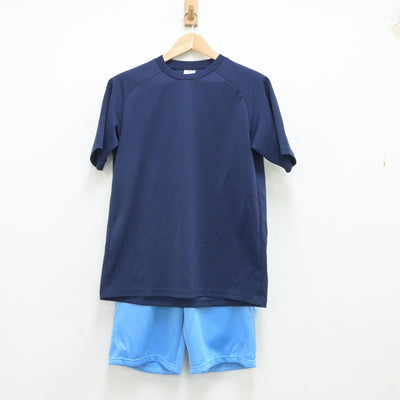 【中古】北海道 札幌山鼻中学校 女子制服 2点（体操服 上・体操服 下）sf017636