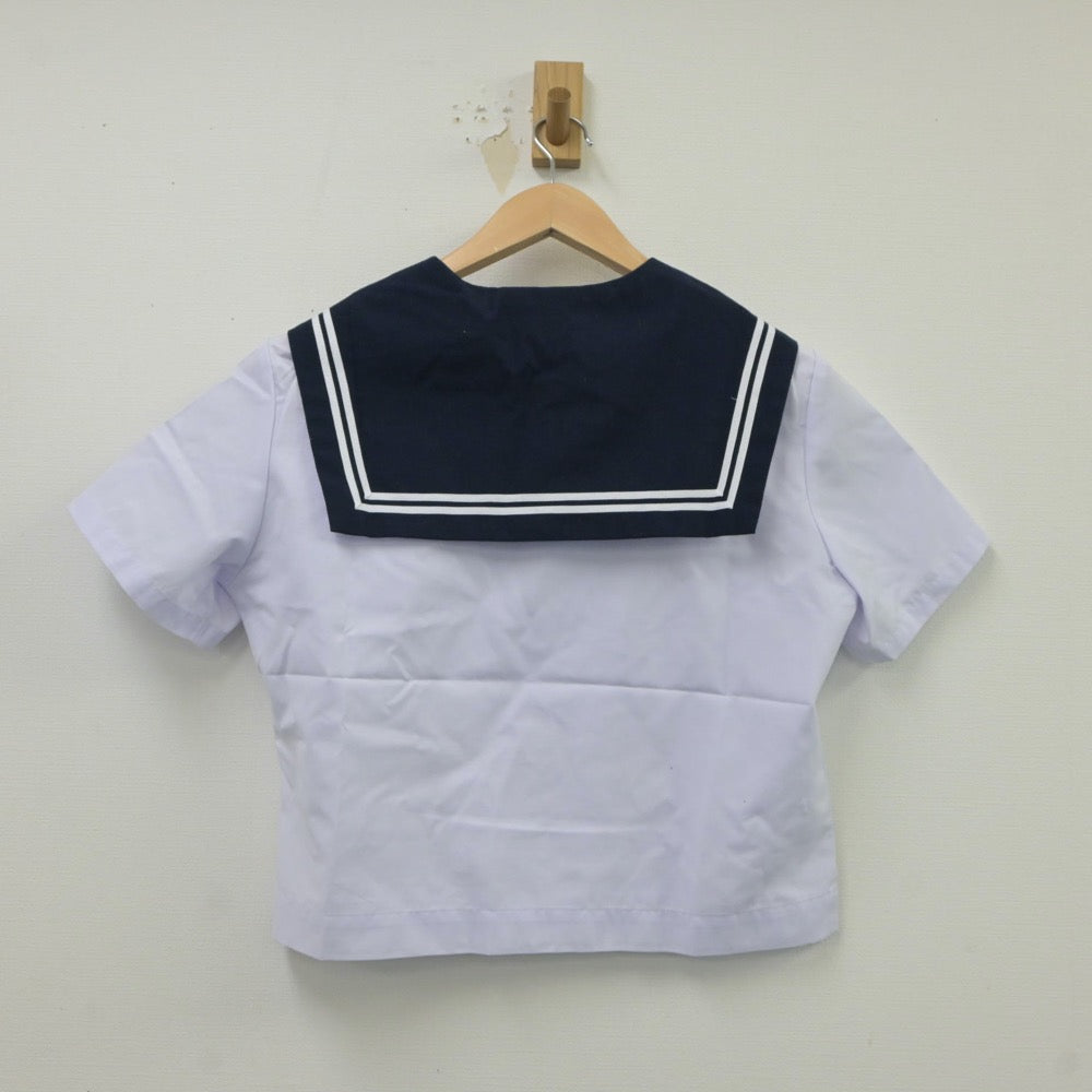 【中古】愛知県 あま市七宝北中学校 女子制服 2点（セーラー服）sf017639