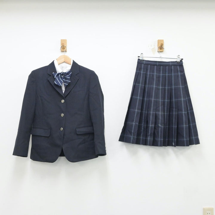 中古制服】東京都 都立雪谷高等学校 女子制服 4点(ブレザー 中古制服】東京都 都立雪谷高等学校 女子制服 4点(ブレザー