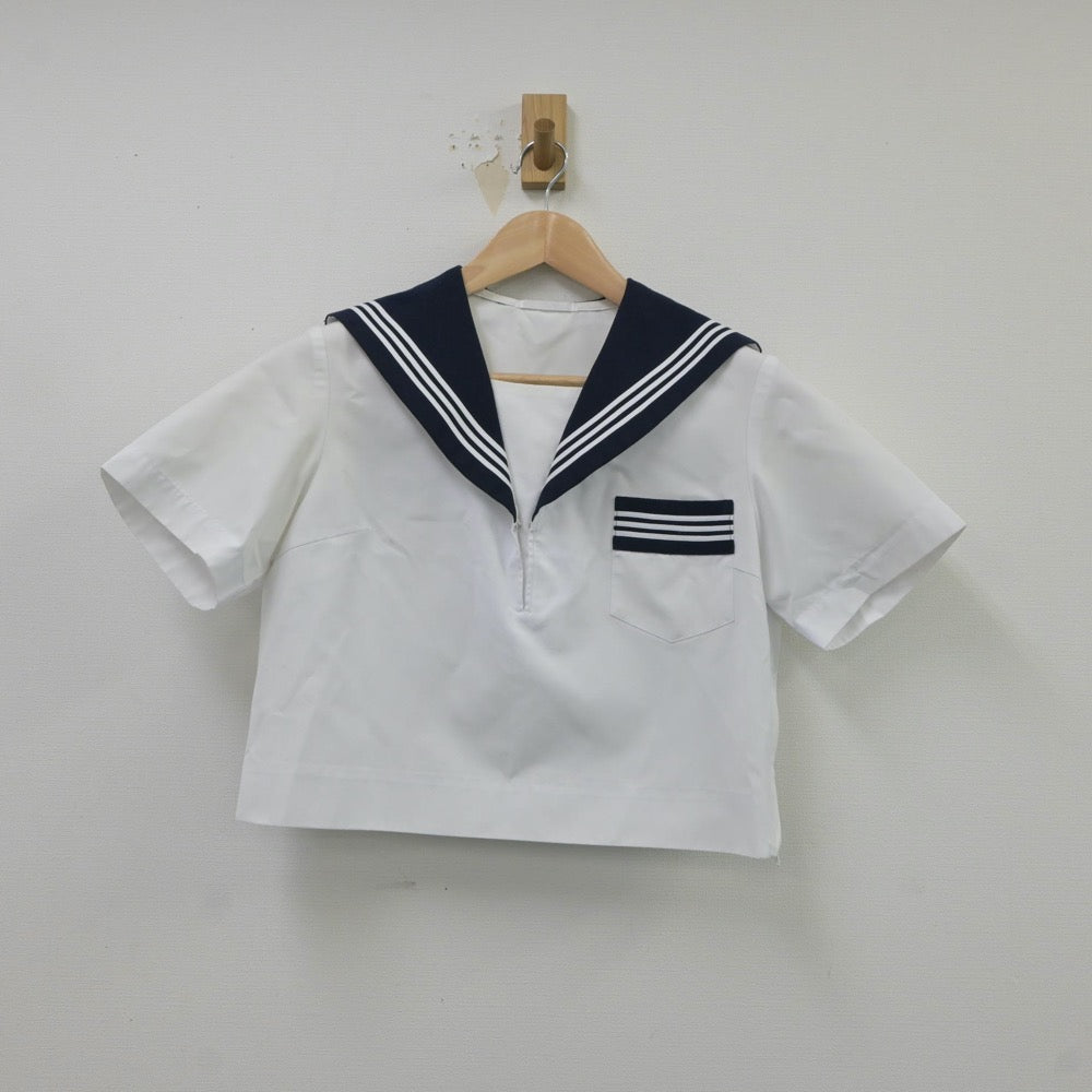 【中古】北海道 北海道立江差高等学校 女子制服 2点（セーラー服）sf017643