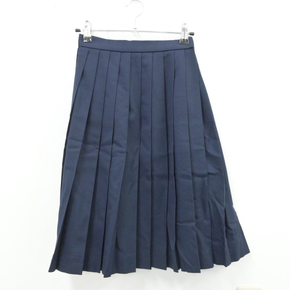 【中古】北海道 札幌市立柏中学校 女子制服 3点（ブレザー・ベスト・スカート）sf017645