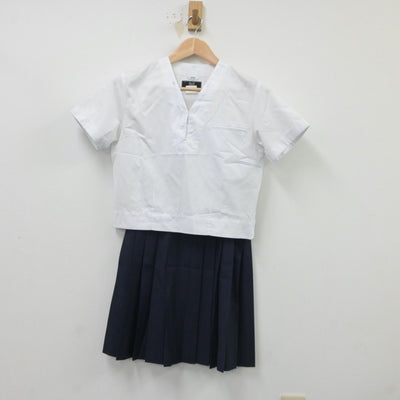 【中古】東京都 東京都立駒場高等学校 女子制服 2点（セーラー服・セーラー服）sf017647