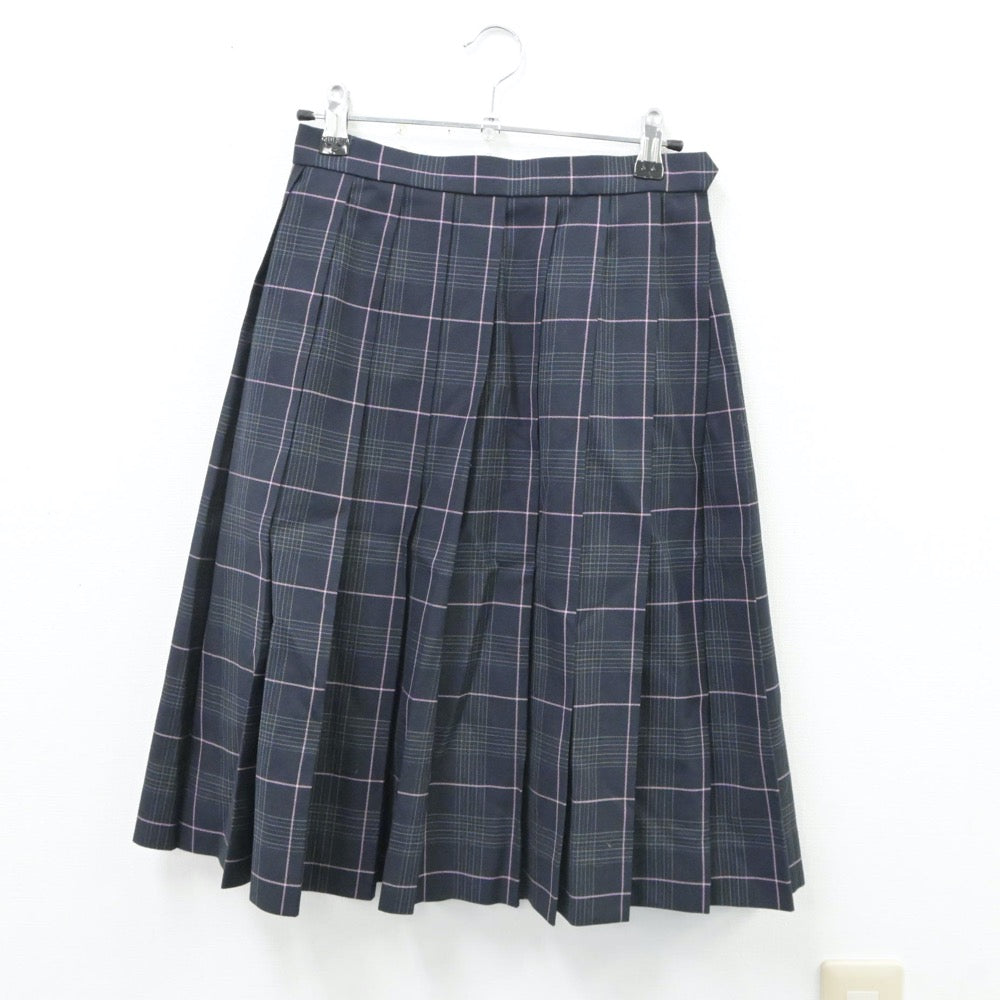 【中古】東京都 五日市高等学校 女子制服 4点（ブレザー・ニット・スカート）sf017648