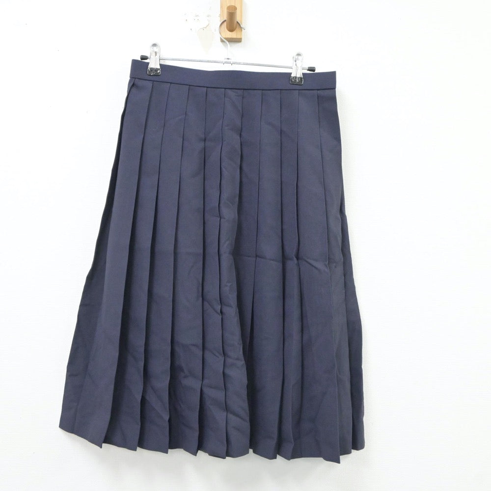 【中古】鳥取県 後藤ヶ丘中学校 女子制服 3点（セーラー服・スカート）sf017656