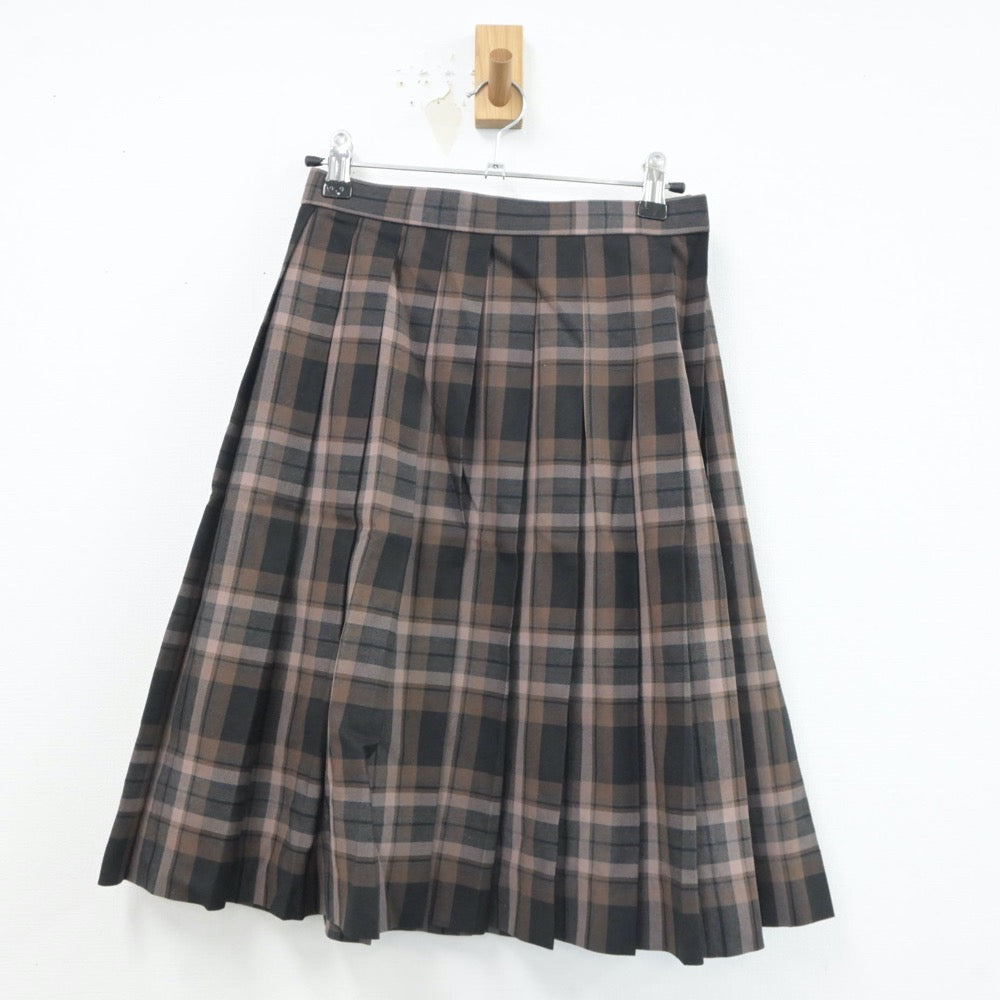 【中古】東京都 八王子高等学校 女子制服 5点（ブレザー・シャツ・ニット・スカート）sf017669