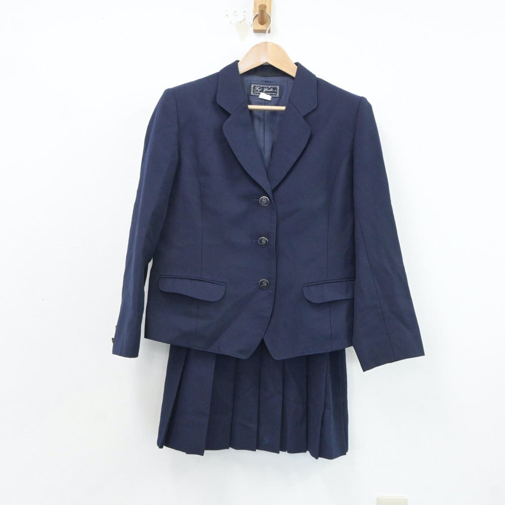 【中古】神奈川県 相模女子大学高等部 女子制服 4点（ブレザー・スカート・スカート）sf017671