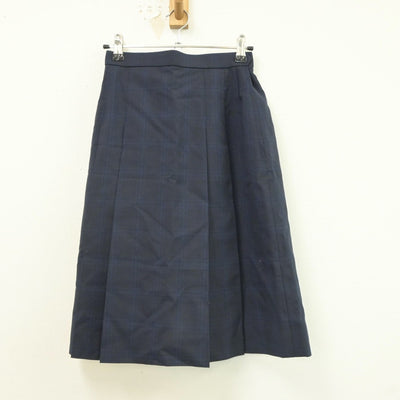 【中古】神奈川県 清心女子高等学校 女子制服 3点（ニットベスト・シャツ・スカート）sf017673