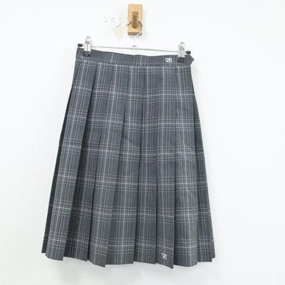 【中古】東京都 町田総合高等学校 女子制服 3点（スカート・ニットベスト）sf017677