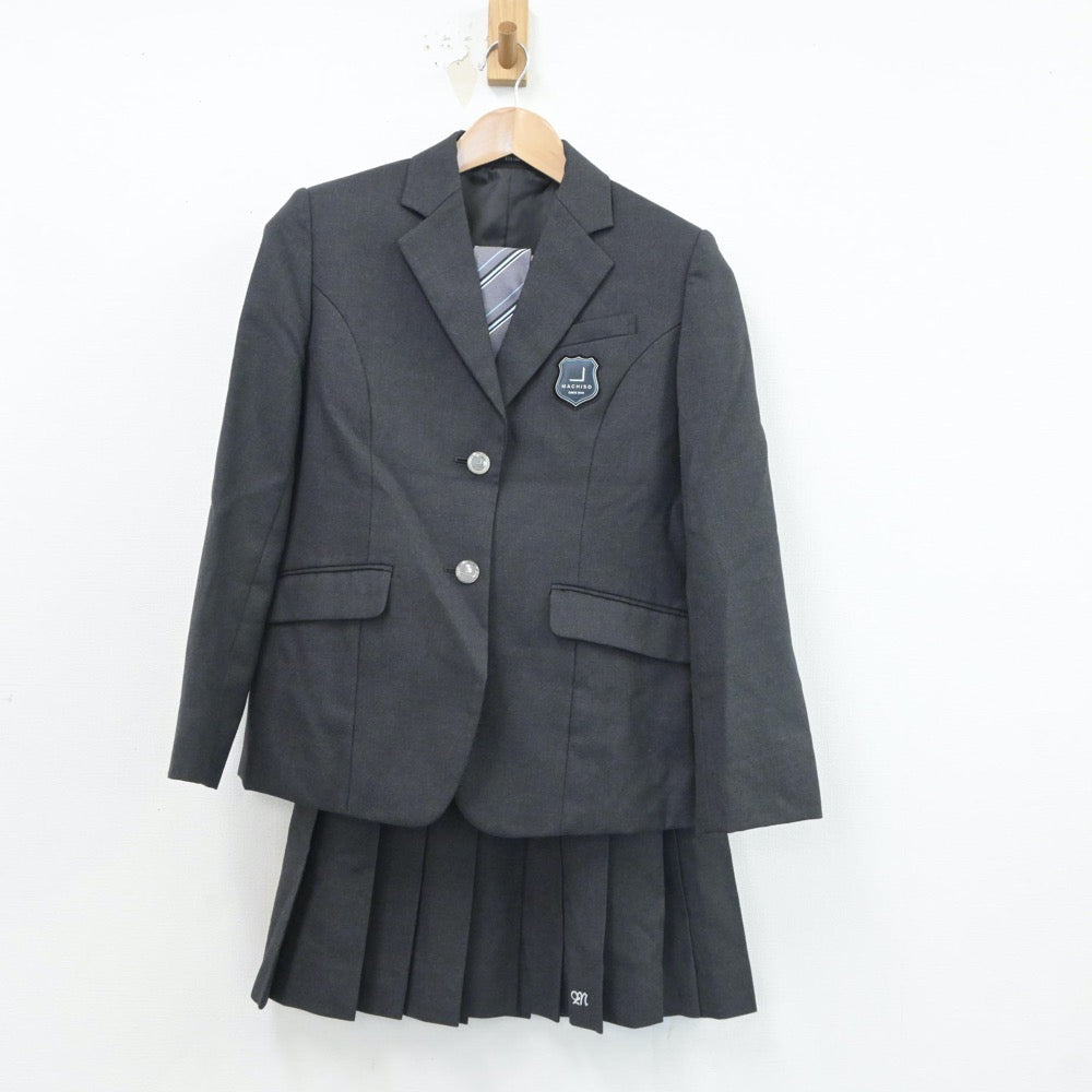 【中古】東京都 町田総合高等学校 女子制服 4点（ブレザー・スカート）sf017678