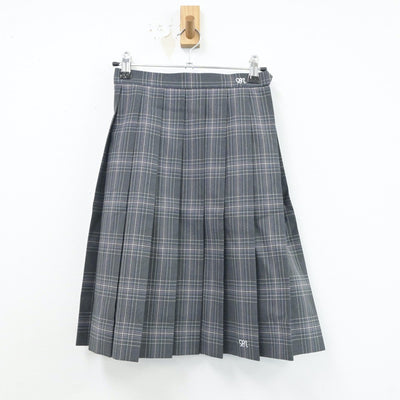 【中古】東京都 町田総合高等学校 女子制服 2点（ニット・スカート）sf017679