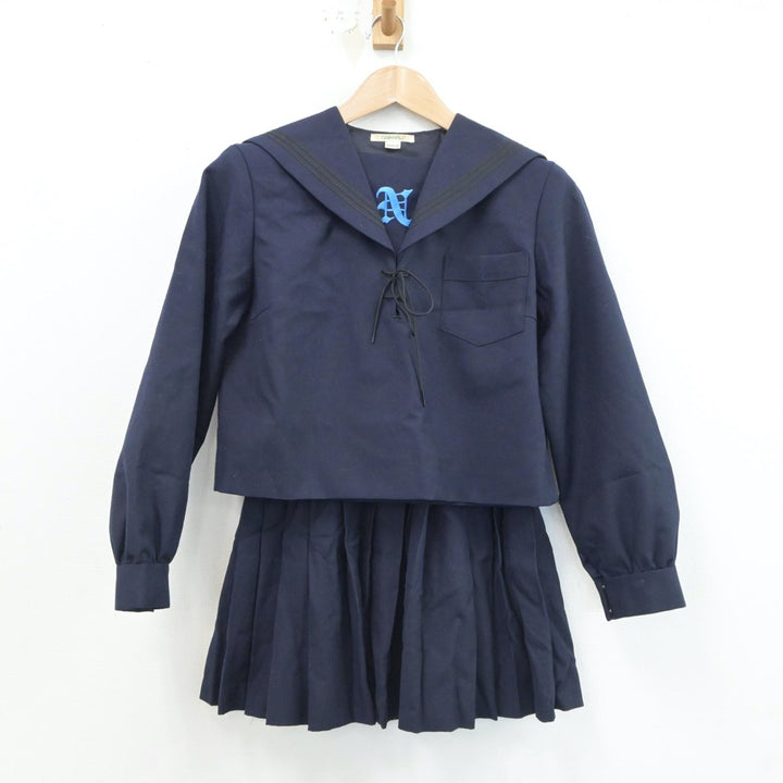 中古制服】兵庫県 兵庫県立長田高等学校 女子制服 3点（セーラー服・スカート）sf017680【リサイクル学生服】 | 中古制服通販パレイド