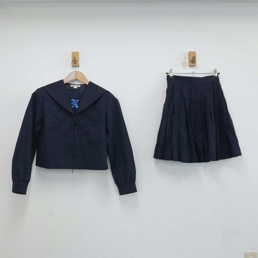 中古制服】兵庫県 兵庫県立長田高等学校 女子制服 3点（セーラー服・スカート）sf017680【リサイクル学生服】 | 中古制服通販パレイド