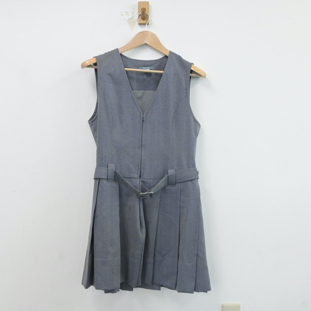 【中古】大阪府 大阪女学院高等学校 女子制服 2点（ブレザー・ジャンパースカート）sf017683