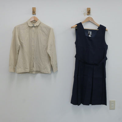 【中古】長野県 長野清泉女学院中学・高等学校 女子制服 4点（ブレザー・シャツ・スカート）sf017690