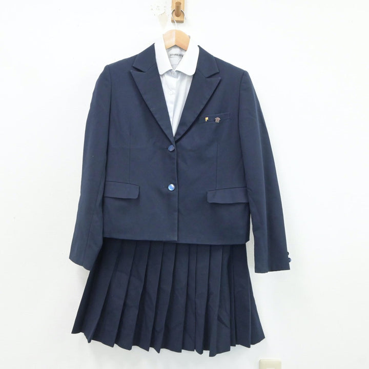 中古制服】岐阜県 岐阜県立岐阜商業高等学校 女子制服 3点（ブレザー・シャツ・スカート）sf017702【リサイクル学生服】 | 中古制服通販パレイド