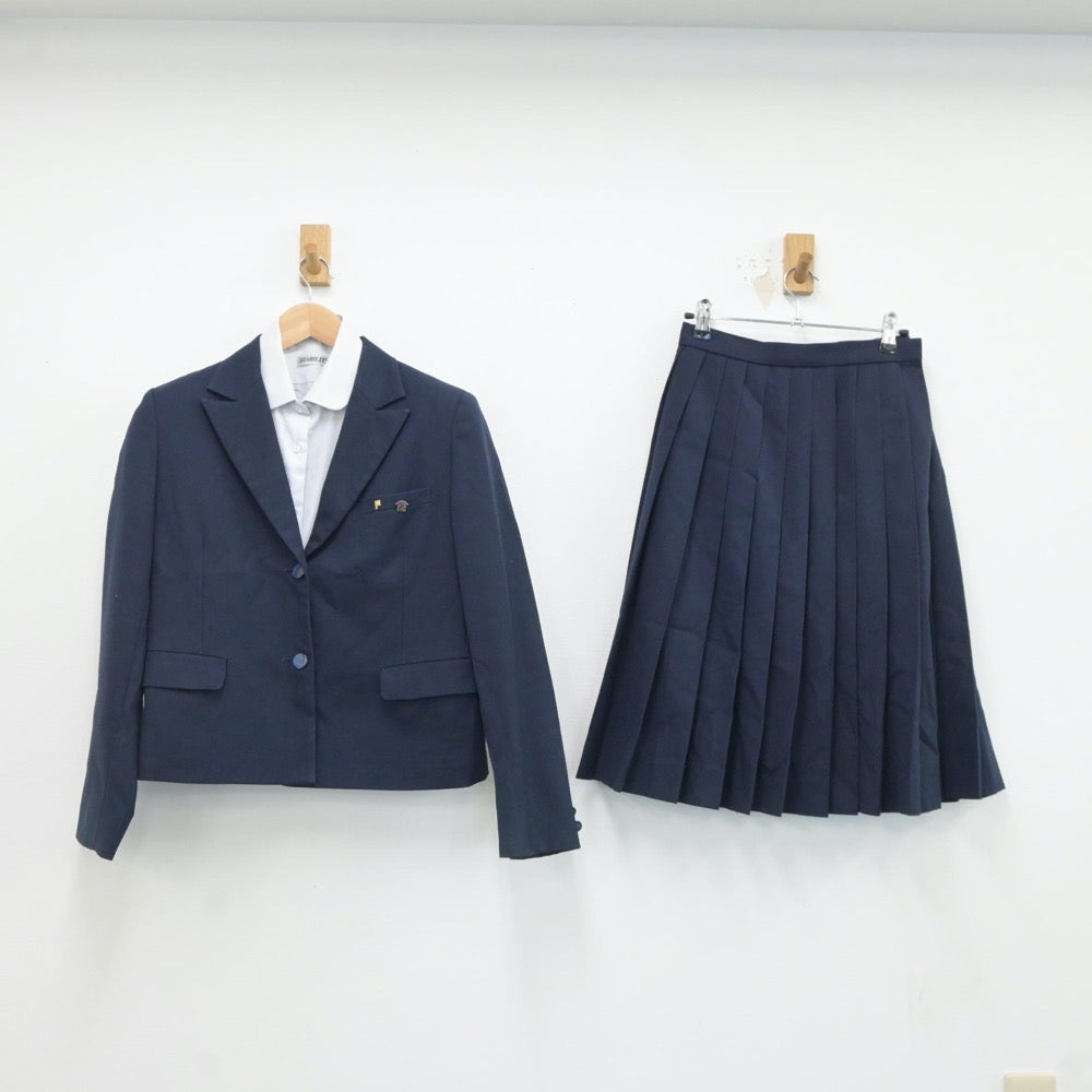 中古制服】岐阜県 岐阜県立岐阜商業高等学校 女子制服 3点（ブレザー・シャツ・スカート）sf017702【リサイクル学生服】 | 中古制服通販パレイド