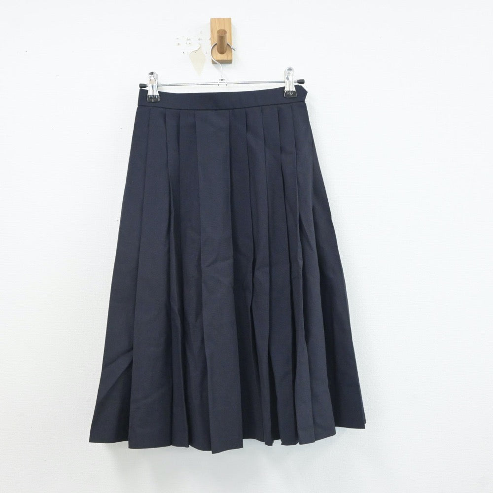 【中古】静岡県 掛川北中学校 女子制服 3点（セーラー服・スカート）sf017704