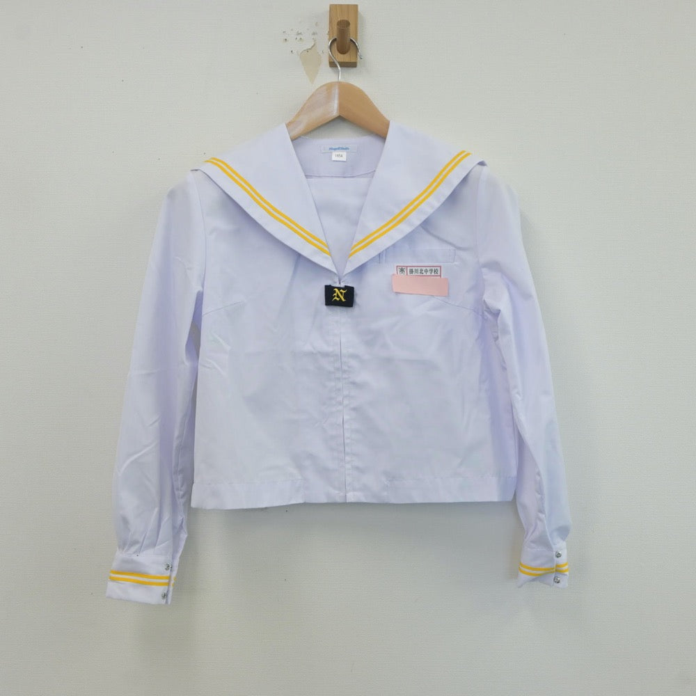 【中古】静岡県 掛川北中学校 女子制服 2点（セーラー服）sf017705