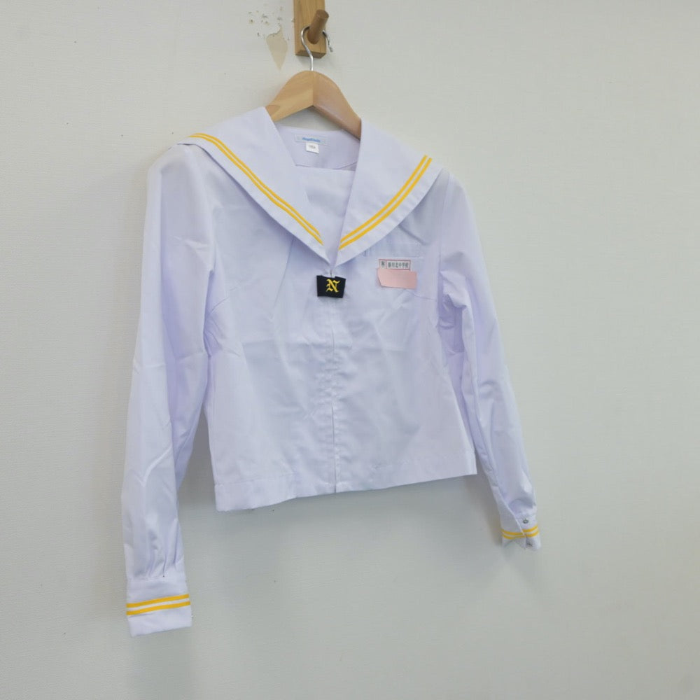 【中古】静岡県 掛川北中学校 女子制服 2点（セーラー服）sf017705