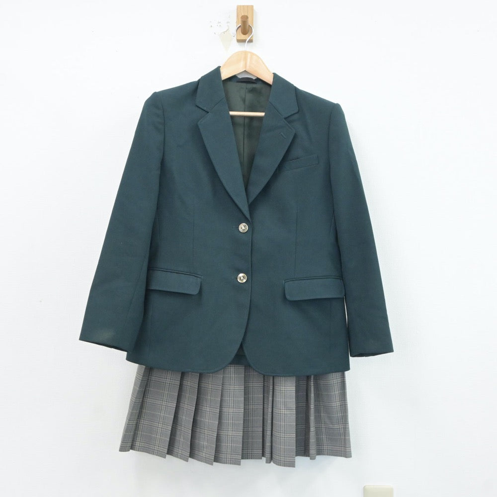 【中古】北海道 札幌市立上篠路中学校 女子制服 3点（ブレザー・ベスト・スカート）sf017707