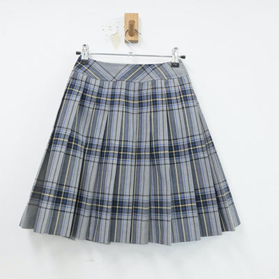 【中古】福島県 帝京安積高等学校 女子制服 3点（シャツ・ニットベスト・スカート）sf017711