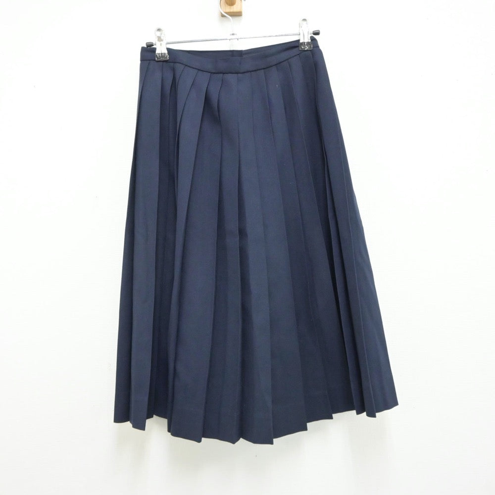 【中古】愛知県 尾西第三中学校 女子制服 2点（セーラー服・スカート）sf017714