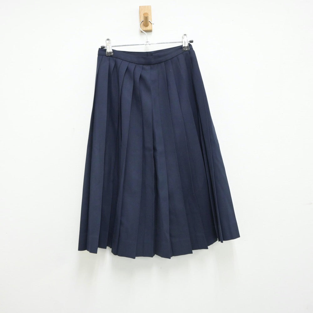 【中古】愛知県 尾西第三中学校 女子制服 2点（セーラー服・スカート）sf017715