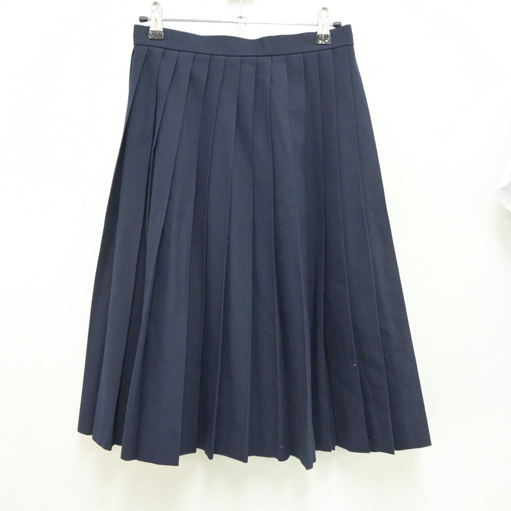 【中古】愛知県 尾西第三中学校 女子制服 3点（セーラー服・スカート）sf017716