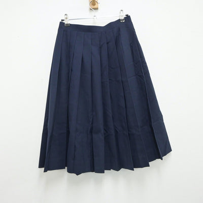 【中古】千葉県 根木内中学校 女子制服 3点（セーラー服・スカート）sf017722