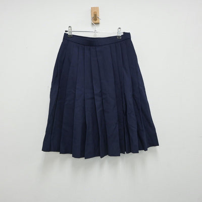 【中古】大阪府 四天王寺中学校・高等学校 女子制服 3点（セーラー服・スカート）sf017726