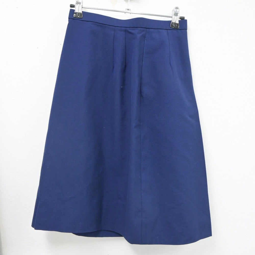 【中古】大阪府 四天王寺中学校・高等学校 女子制服 3点（シャツ・ニット・スカート）sf017730